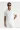 Tricou bărbătesc cu guler polo, croială standard, reiat