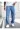 Pantaloni casual pentru bărbați, largi, din denim, blugi